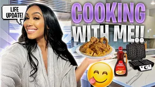 LIFE UPDATE✨ MENTAL HEALTH ✅ TOUR | NEW TEAM? + COOKING W/ QUEEN 👑
