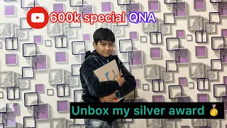 Unbox my silver play button | QNA AYAN ISLAMIC YT First achievement 🥰😱 |