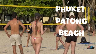 Phuket Patong Beach Thailand -Beach Volleyball Hot Day #beachvolleyball #patongbeach