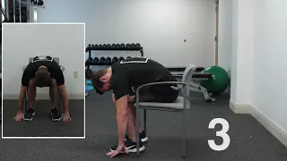 Image Étirement du dos assis