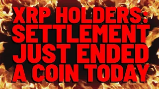 XRP Holders: SEC JUST ENDED A CRYPTOCURRENCY Via Settlement | Ripple Case: New SEC Court Doc. Filed