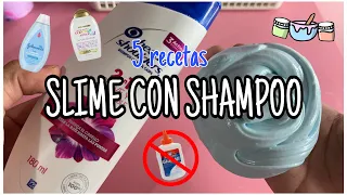 Cómo Hacer SLIME con SHAMPOO 🧴✨ ¡Probamos 5 Recetas!