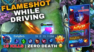 JOHNSON TRANSFORMER SKIN GOT 19 KILLS 😳 | NO DEATH BUILD REVEAL 💀 ~ Mobile Legends: Bang Bang