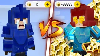 Bedwars POOR vs RICH - Blockman Go (Blocky Mods)