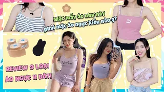 Mùa hè nên mặc áo ngực nào? Review 9 loại áo ngực không dây!👙