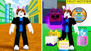FILME: DO 700 AO 1.500 COM NOTIFICADOR DE FRUTAS NO BLOX FRUITS (ROBLOX)