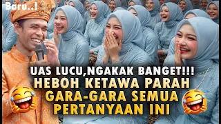 UAS Lucu Parah!!! Ketawa Ngakak Gara-Gara Semua Pertanyaan ini. Ustadz Abdul Somad