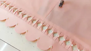 Fabric Patti और Cutwork के साथ बनाएं Palazzo Pant का सबसे सुन्दर डिज़ाइन |Palazzo Design with Cutwork