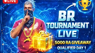 FREE FIRE TOURNAMENT 5000RS GIVEAWAY😀ROR MRIKA#freefire #ff #live