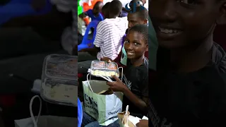We spent time with the children at SOS, sharing smiles, breakfast, and gifts 🎊🌟 #cjs #fypシ゚ #food