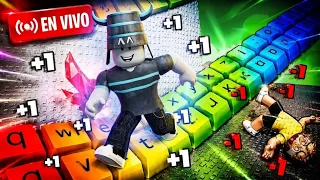 🔴+1 Escapa Del Teclado EN VIVO #roblox #keyboard #stealabrainrot🔴#3