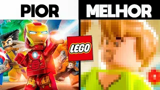 Qual o MELHOR JOGO LEGO? - TODOS Os Jogos LEGO do PIOR ao MELHOR
