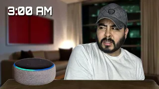 Le PREGUNTÉ cosas PROHIBID4S a ALEXA a las 3:00 AM