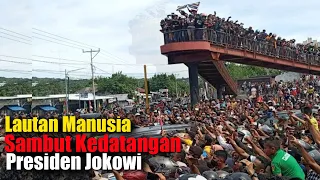 Luar Biasa, Jutaan Masyarakat Rela Begini, Demi Presiden Jokowi
