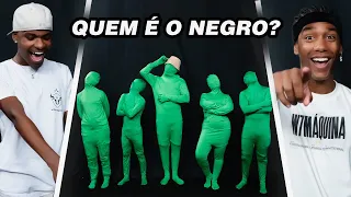 ADIVINHE QUEM É O NEGRO! ft JEFF BALA, BRYAN, BAPTISTA, ABELHA E MAX VITORINO!