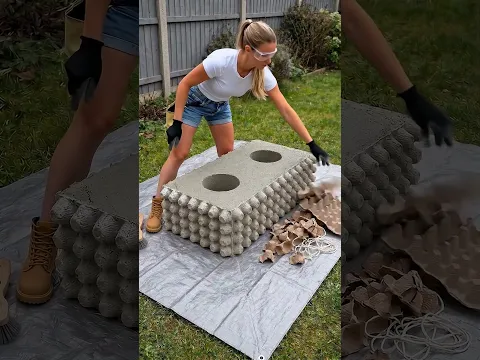 DIY Luxury Textured Concrete Planter From Scratch