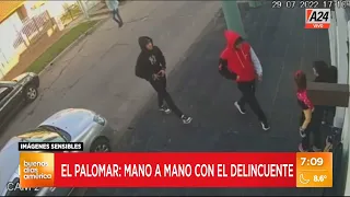 LA SECUENCIA COMPLETA DE LA FALLIDA ENTRADERA EN PALOMAR I A24