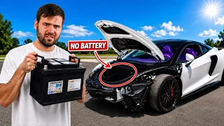 I Tried Fixing The Cheapest Wrecked McLaren With ZERO Experience