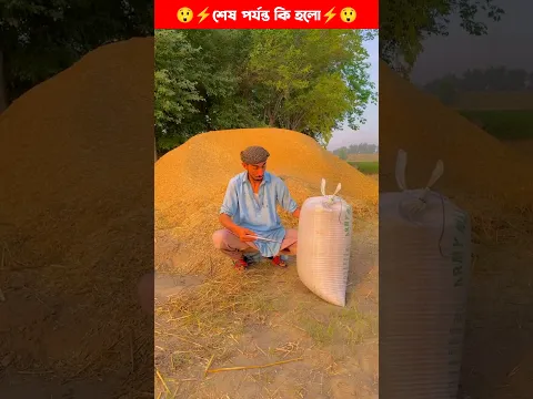 Wait for end // ধানের বস্তায় হিরে 😱 ~।। #shorts #ytshorts #youtubeshorts