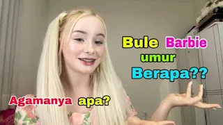 BULE BARBIE UMUR BERAPA??😳💖AGAMANYA APA??🫣 MAU JADI WNA🇮🇩 #bulebarbie