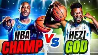 Mario Chalmers vs The HEZIGOD! NBA champion VS YouTuber! | In The Lab