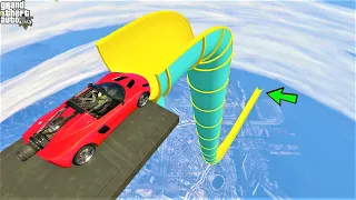 GTA 5 🐸 Fastest Rocket Car Track
