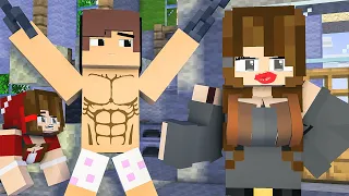 MAIZEN JJ Sister Has Grown Giant! Witch - Minecraft Sad Animation JJ & Mikey