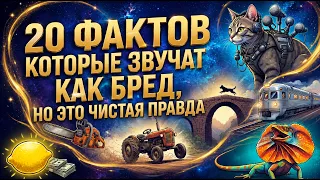 20 интересных фактов, которые звучат как бред, но это чистая правда