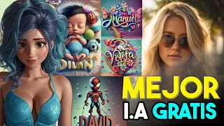 TOP 3: Crear imágenes con IA GRATIS 2025 ~ Inteligencia Artificial ✅