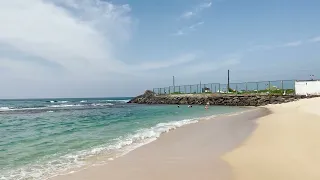 HIKKADUWA 4K BEACH WALKING