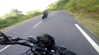 Beasty on the move ( Gixxer Naked 250)