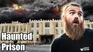 Chased by Demons! - Overnight At Most Haunted Prison In America
