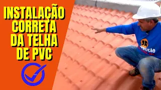 COMO INSTALAR AS TELHAS DE PVC