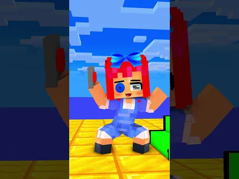 Help Pomni Win Dance Stairs Race | Pomni VS Ragatha TADC #minecraftshorts #trending #funnyshorts