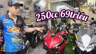Mua MOTO 150CC LÀM GÌ TRONG KHI 250CC CHỈ CÓ 69 TRIỆU - HONDA CBR250RR , MT03 , KTM RC 250 ABS