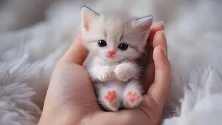 A Cute Cat Moment That Will Win 💞😻 art #animals #catvideos