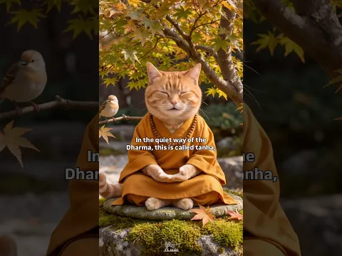 Why do you wake and already feel tired? 🐈  #Buddha #Buddhism #Cat #Shifucat #catwisdom #buddhistcat