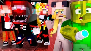 24 STUNDEN bei FREUNDE.EXE ÜBERNACHTEN?! - Minecraft MONSTER VILLA