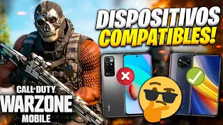 LISTA de DISPOSITIVOS COMPATIBLES con WARZONE MOBILE | ANDRODI y IOS | Lobo Jz