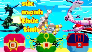 LUCKY BLOCK BỘ 3 THỜI TIẾT SỨC MẠNH THỨC TỈNH ONE CHIẾN THẰNG YETI BẤT NGỜ TRONG MINECRAFT