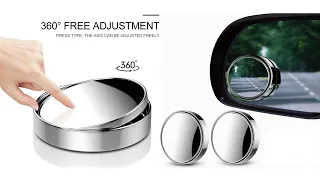 360 Degree rotatable adjustable car Blind spot mirror for car ORVM