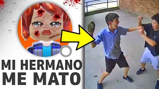 ESTE NIÑO G0LPE0 A SU HERMANA POR 50 ROBUX EN ROBLOX..???😳