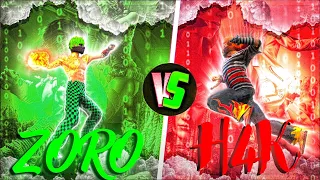 Z@RO VS H4K 🗡️ | من يسيطر على المعركة؟ 🌎