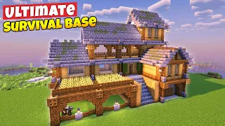 Minecraft Ultimate Survival House Tutorial⚒️
