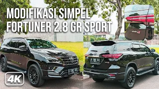 MODIFIKASI TOYOTA FORTUNER GR SPORT 2.8 SIMPEL KENCENG