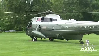 WATCH: President Trump departs White House enroute to U.S. Steel, PA. - 5/30/25