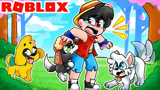 ¡¡Nos CONVERTIMOS en los PERROS mas TRAVIESOS!!😱🐶ROBLOX BROOKHAVEN con los PANAS