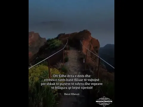 Allahu na ruajt nga veprat e këqija!
