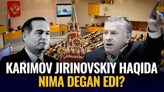 Tiyiqsiz siyosatchining ajabtovur hunarlari — Jirinovskiydan iqtiboslar