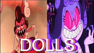 The Cuphead Show: Cala Maria and Baroness Von Bon Bon - Dolls - Edit